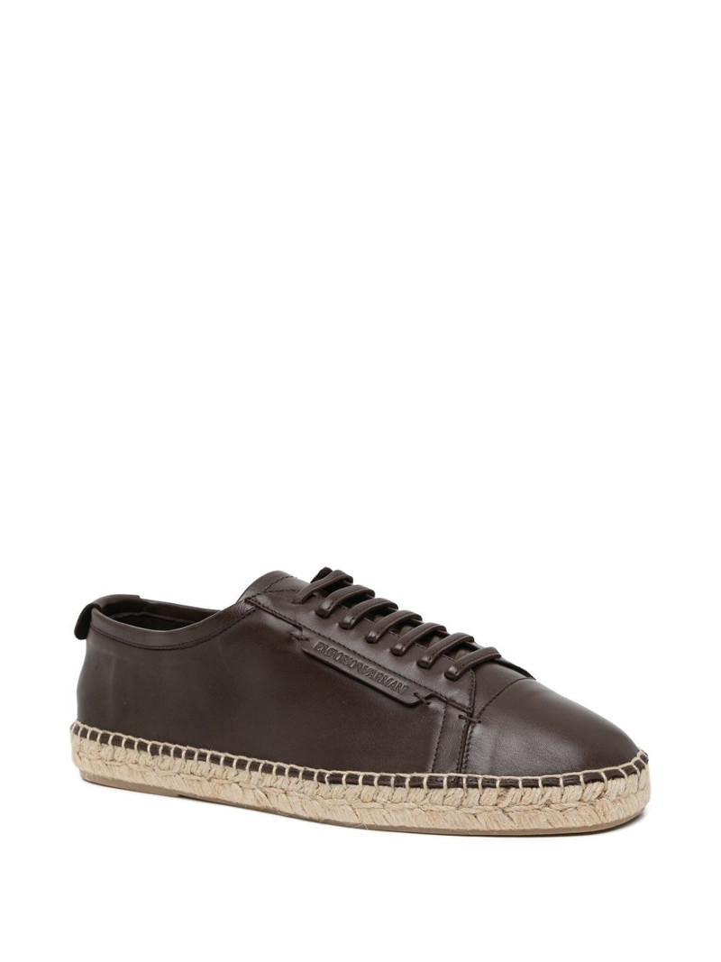 EMPORIO ARMANI Supple espadrilles outlook