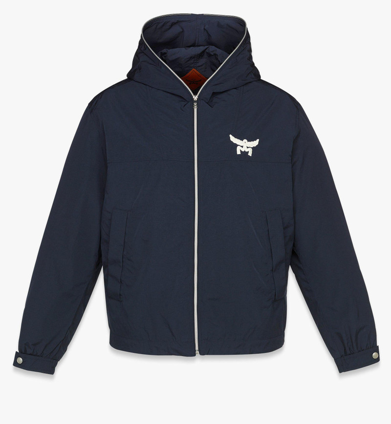 Laurel Logo Windbreaker in Recycled Nylon 1