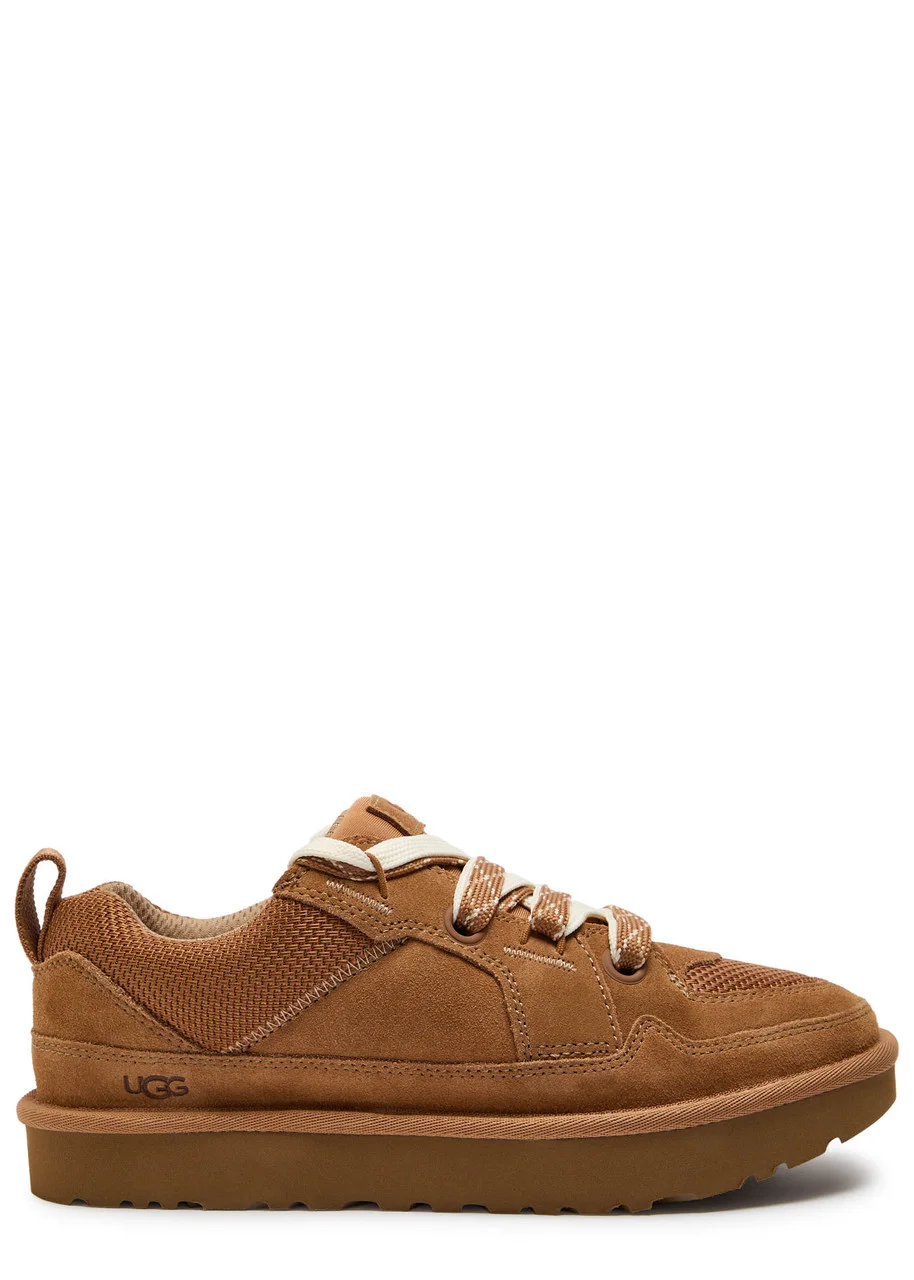 Ugg Lowmel Quilted Suede Sneakers - 1