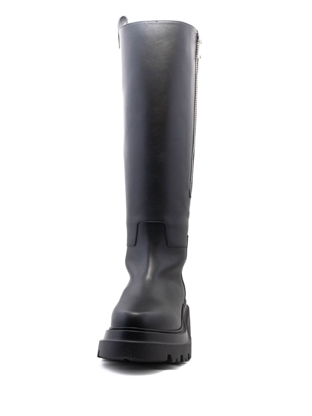 zip-detail platform boots - 4