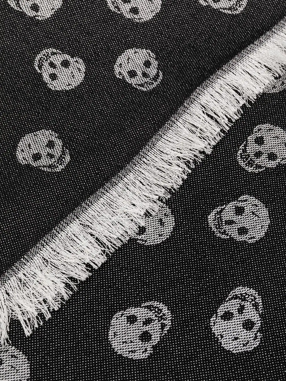 skull print scarf - 3