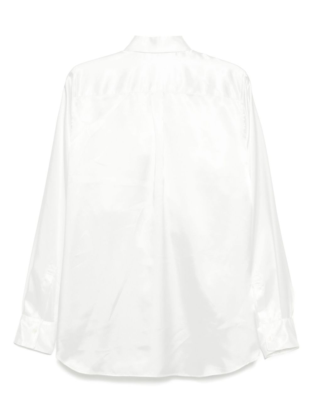 bow-front blouse - 2