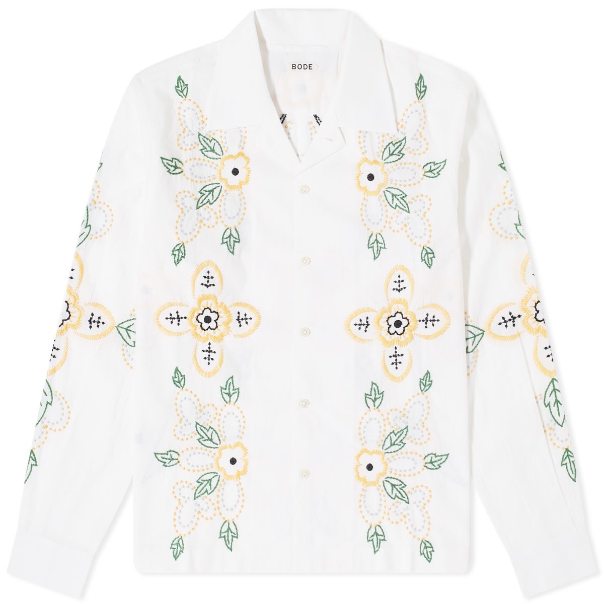 BODE Embroidered Buttercup Shirt - 1