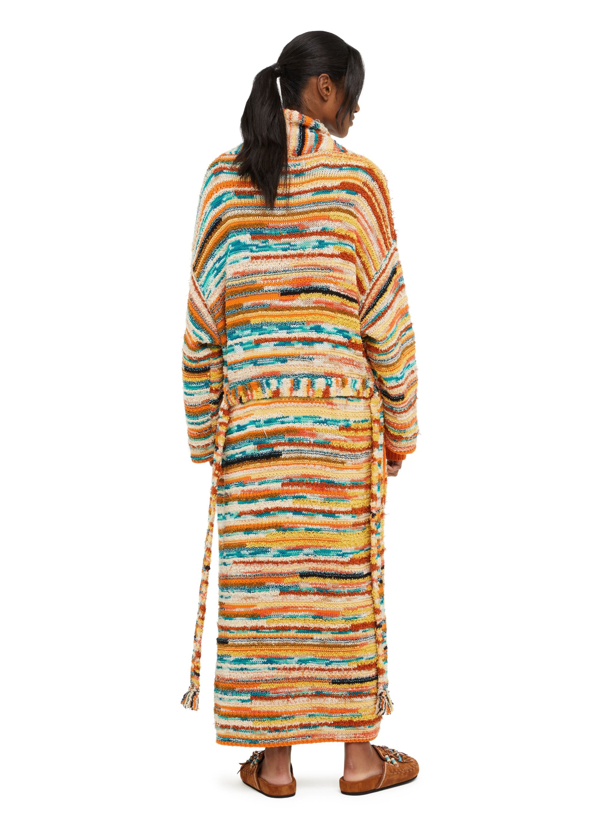 Madurai Stripes Coat - 8