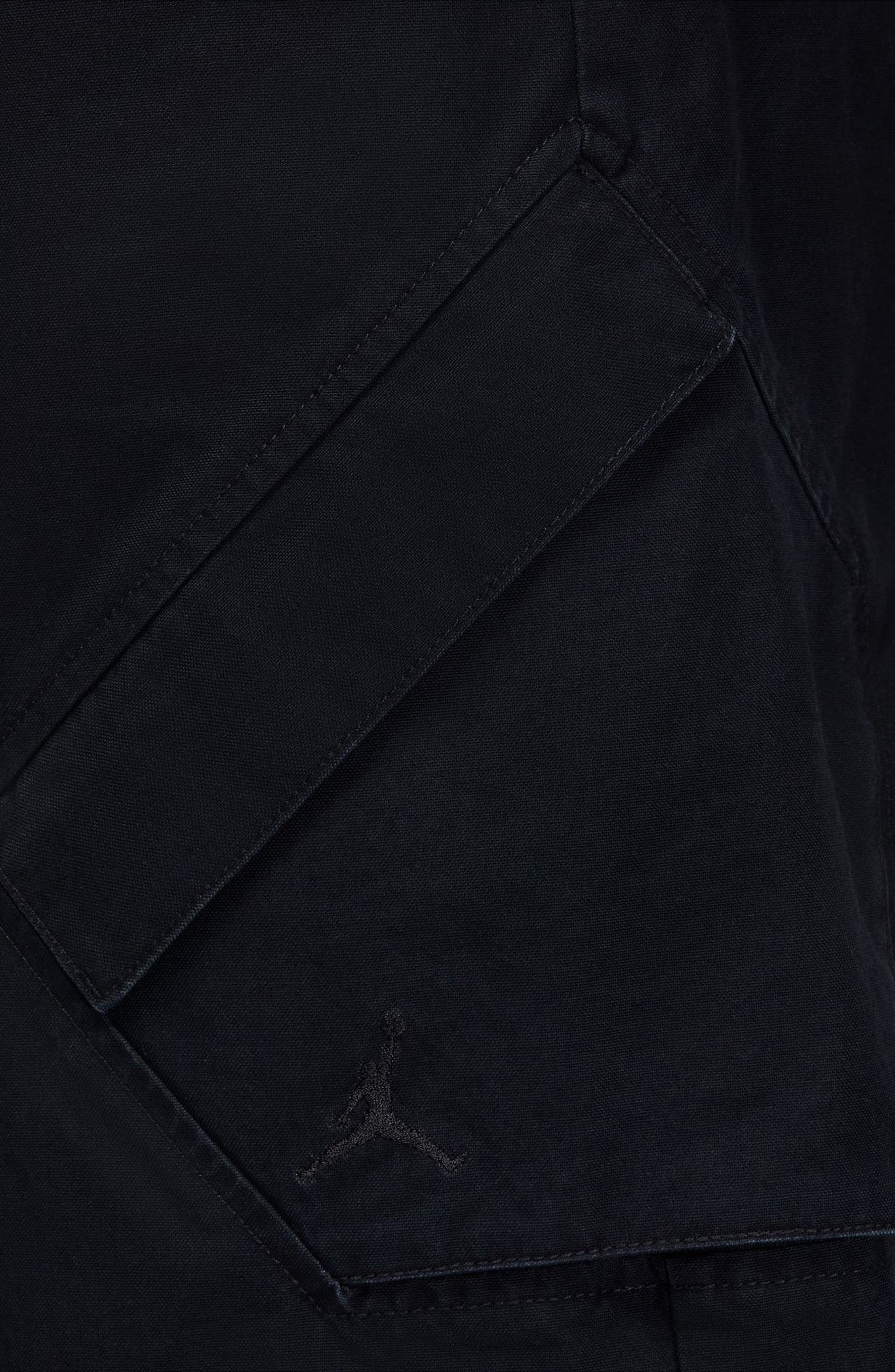 Jordan Flight Chicago Cotton Big Shorts in Black at Nordstrom - 8
