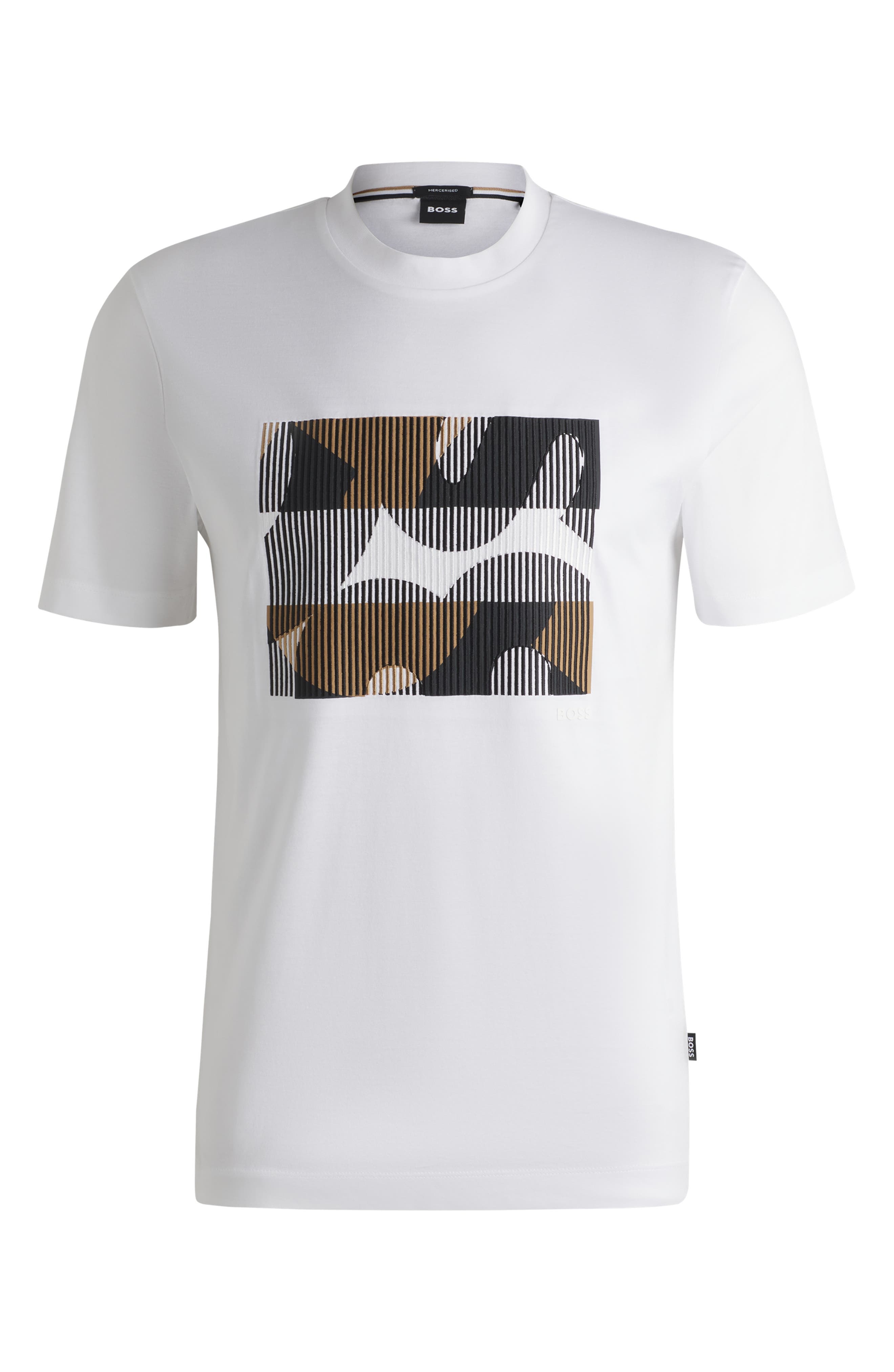 BOSS Thompson Logo Graphic T-Shirt in White at Nordstrom - 4