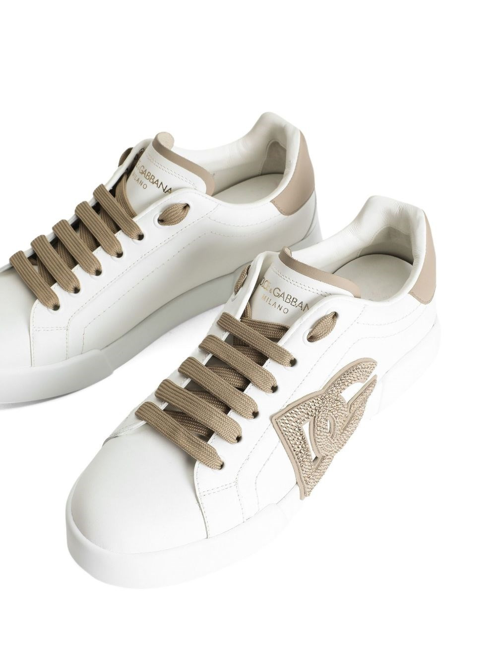 Portofino leather sneakers - 4