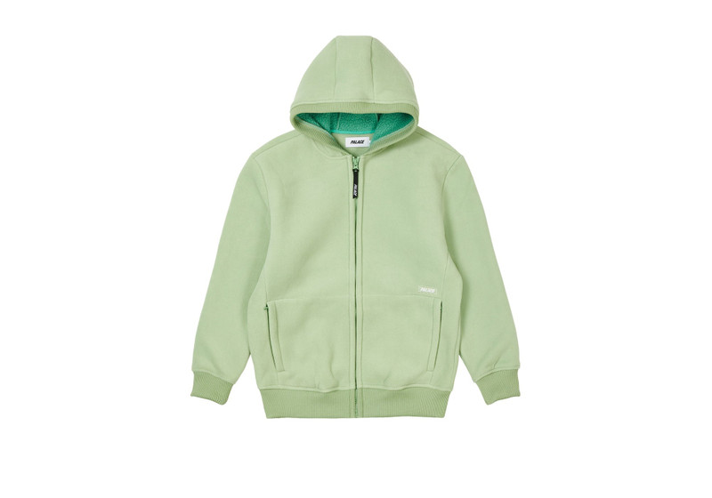 THERMA ZIP HOOD GREEN - 1