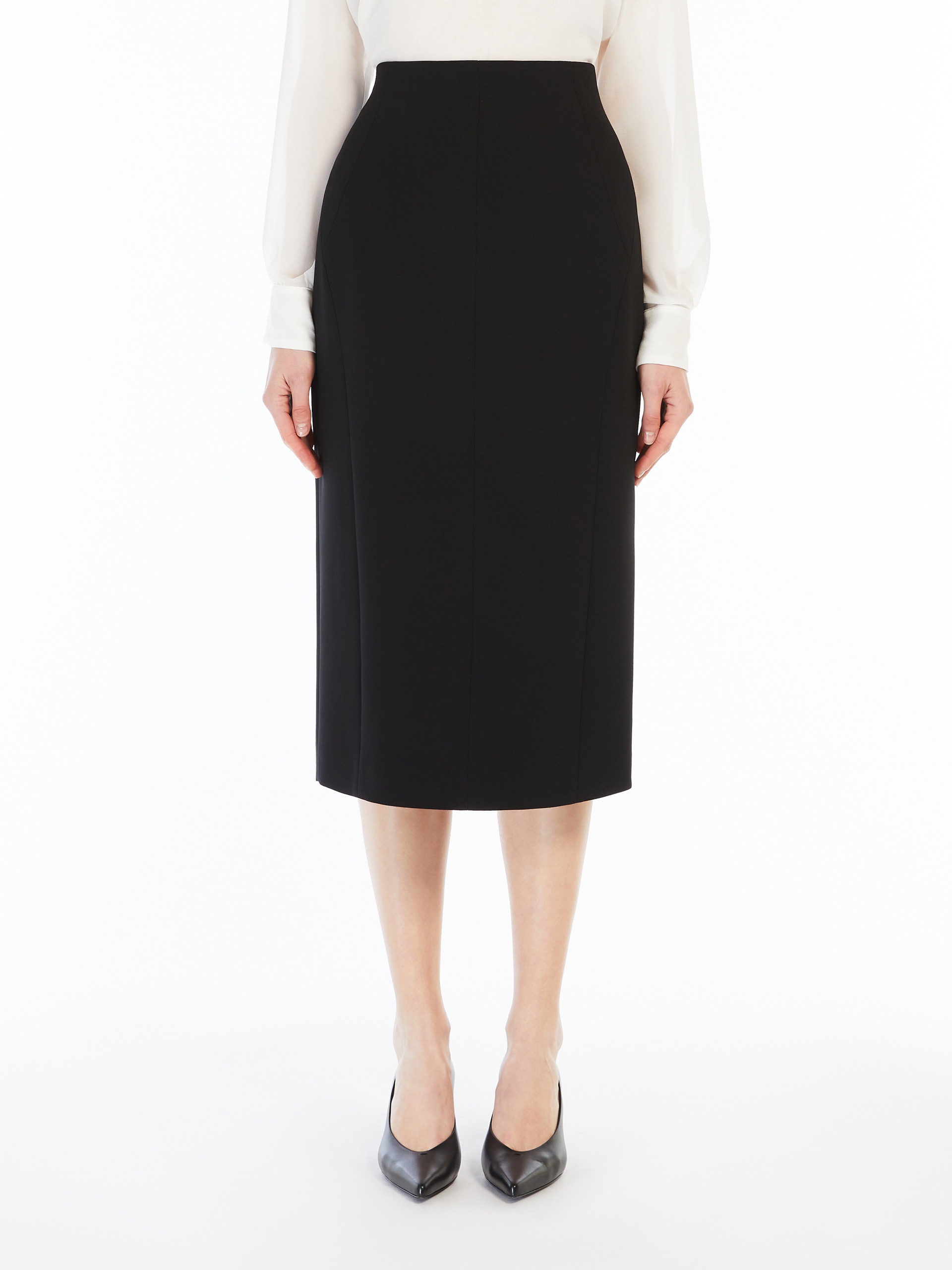 CLAUDIA Cady pencil skirt - 3