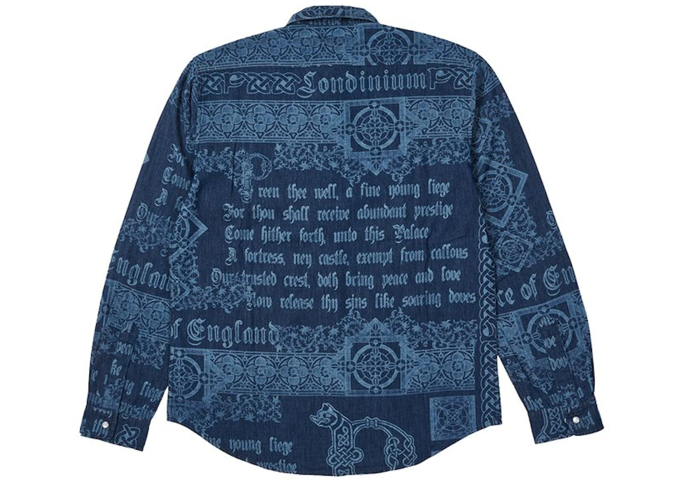 Palace Medieval Shirt Blue - 2