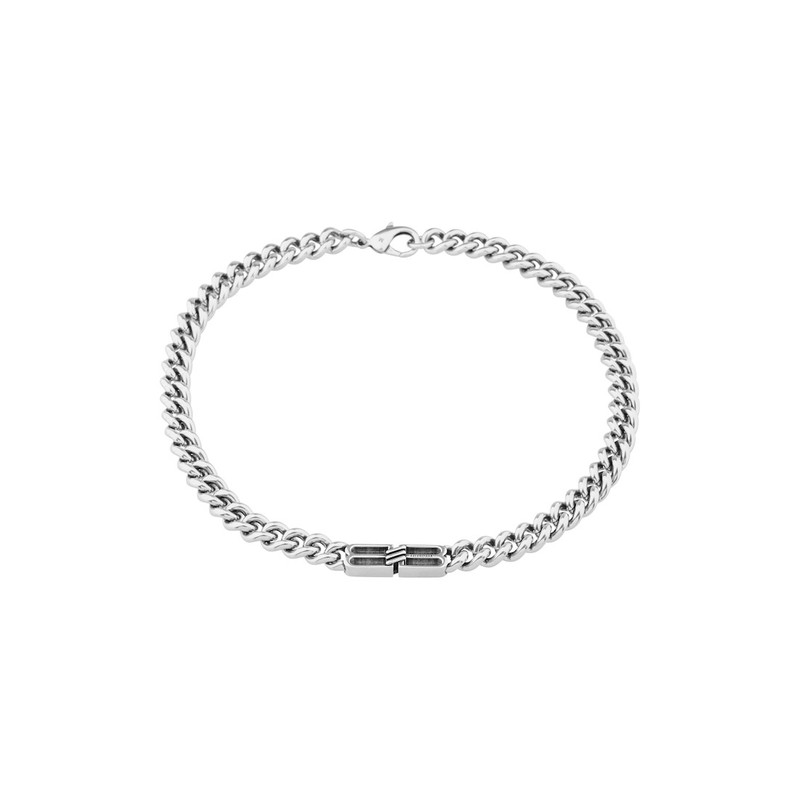 Bb Icon Gournette Necklace in Antique Silver 1