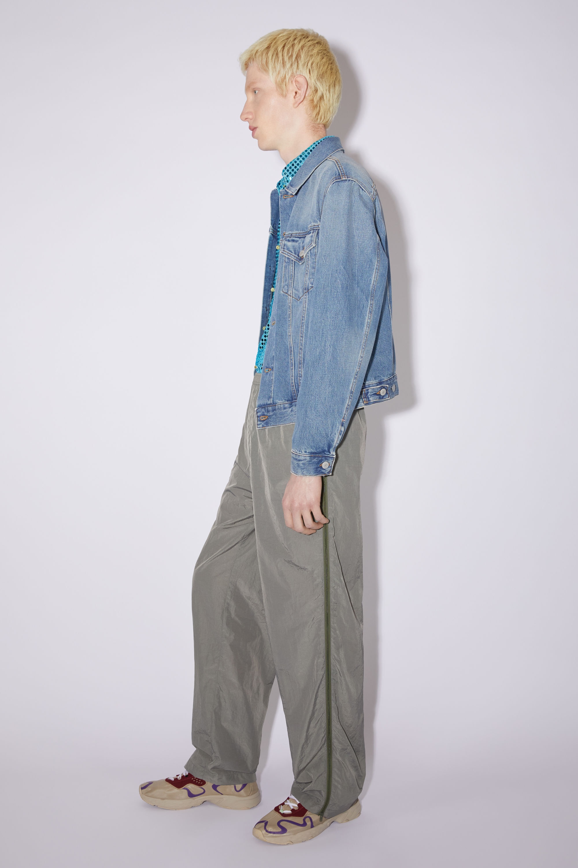 Classic denim jacket - Mid Blue - 4