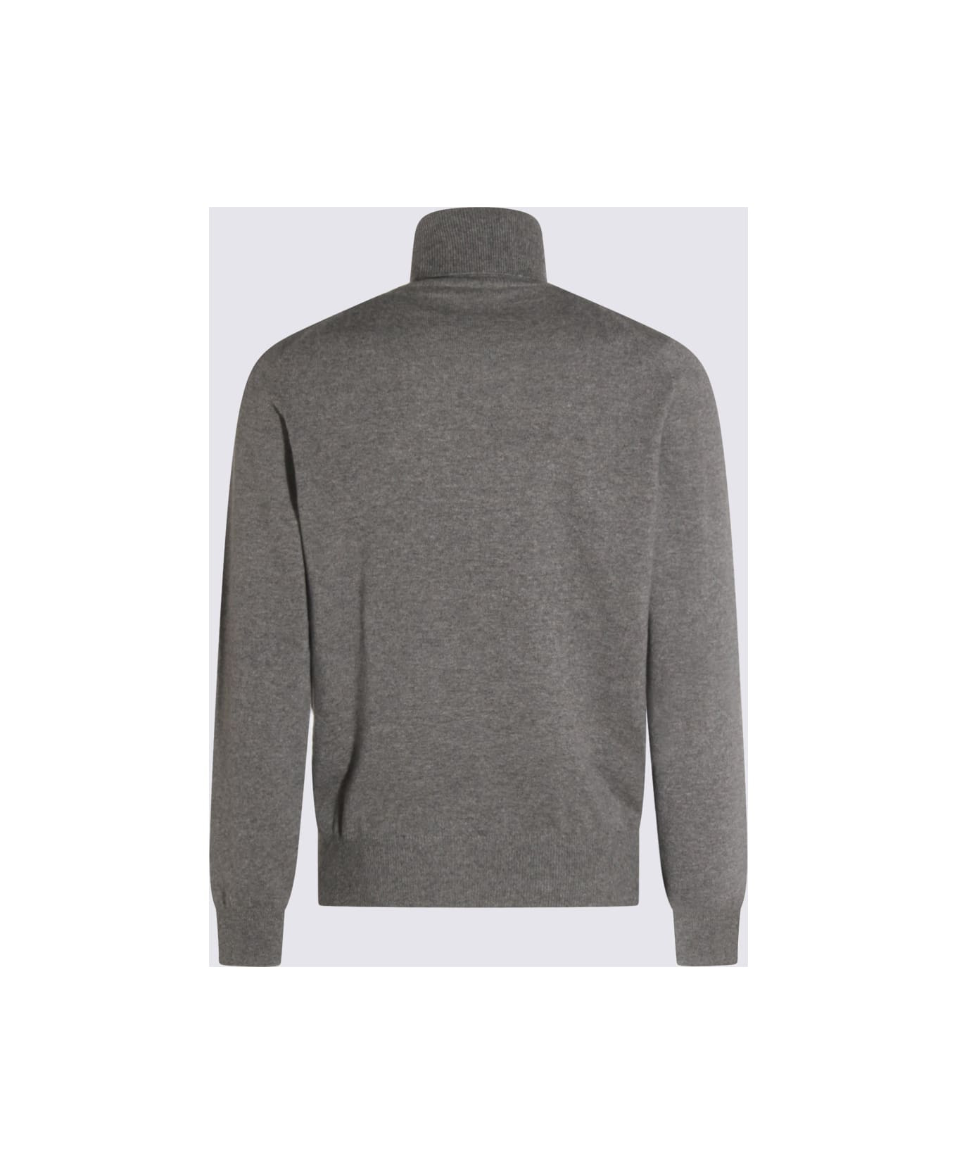 Grey Cashmere Knitwear - 2