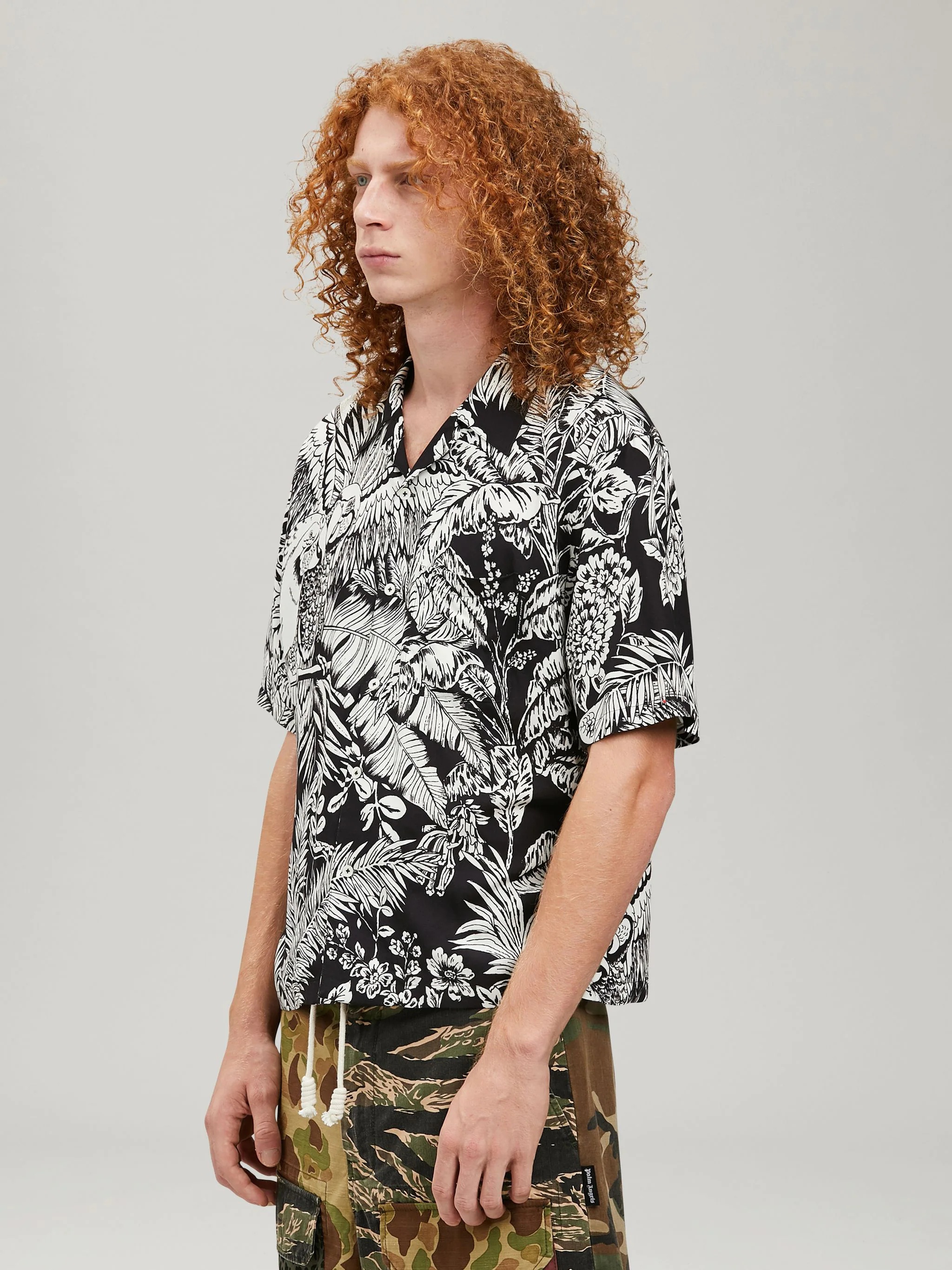 JUNGLE PARROTS BOWLING SHIRT - 4