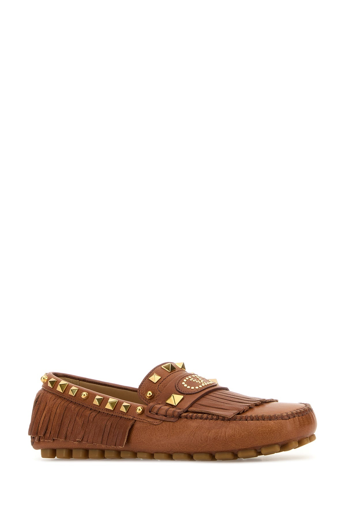 Caramel leather Plaster Caster loafers - 2
