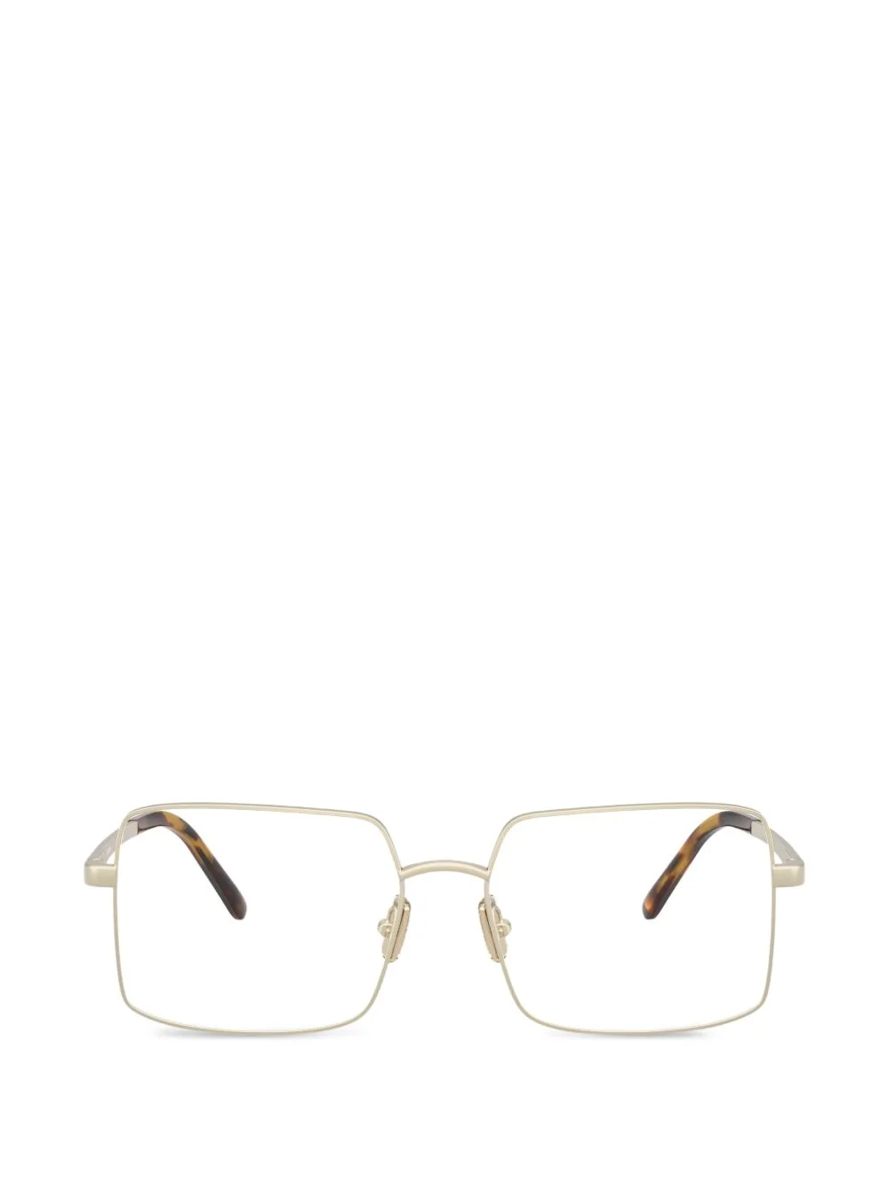 square-frame glasses - 1