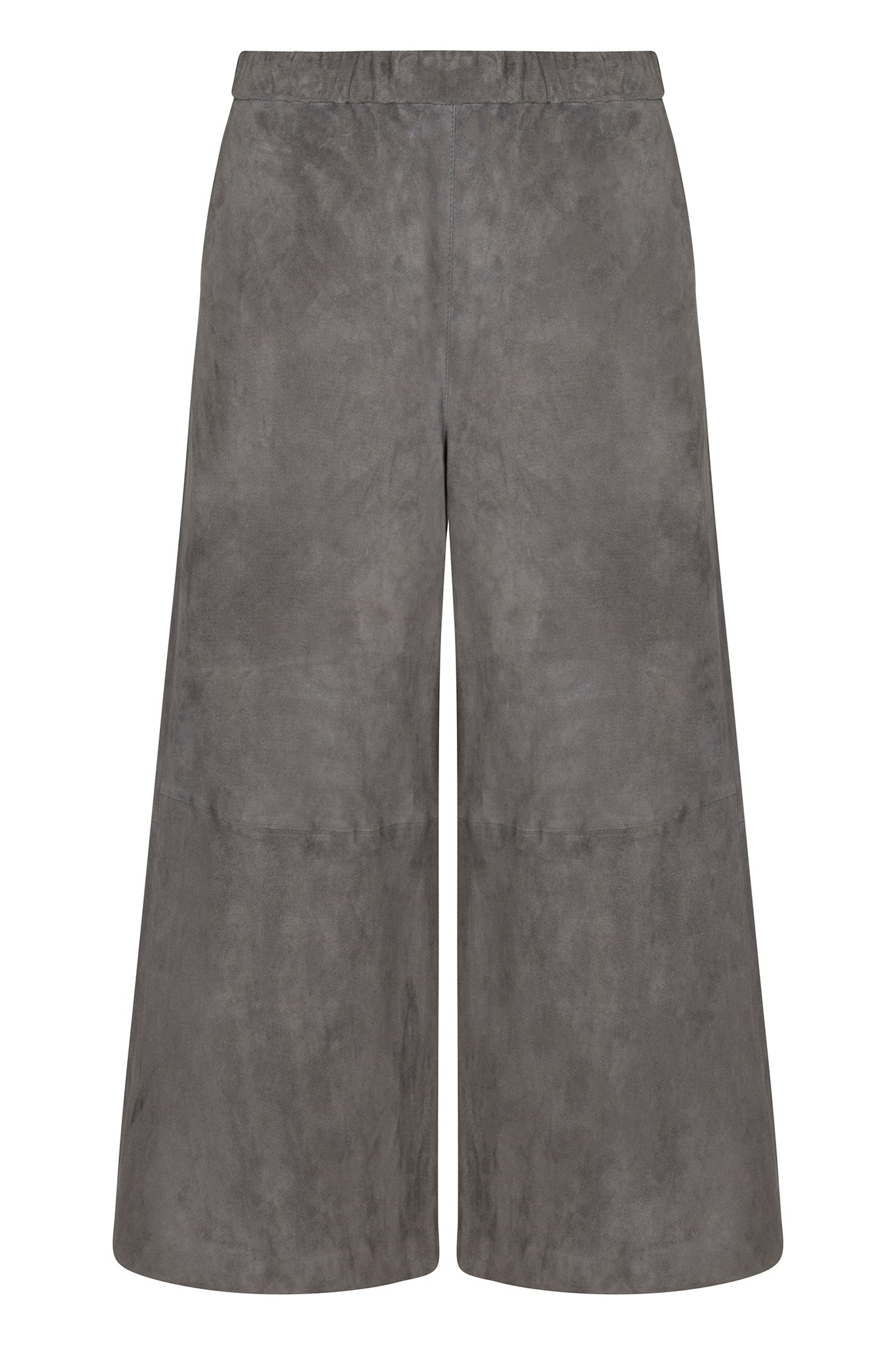 GREY SUEDE CULOTTE - 4