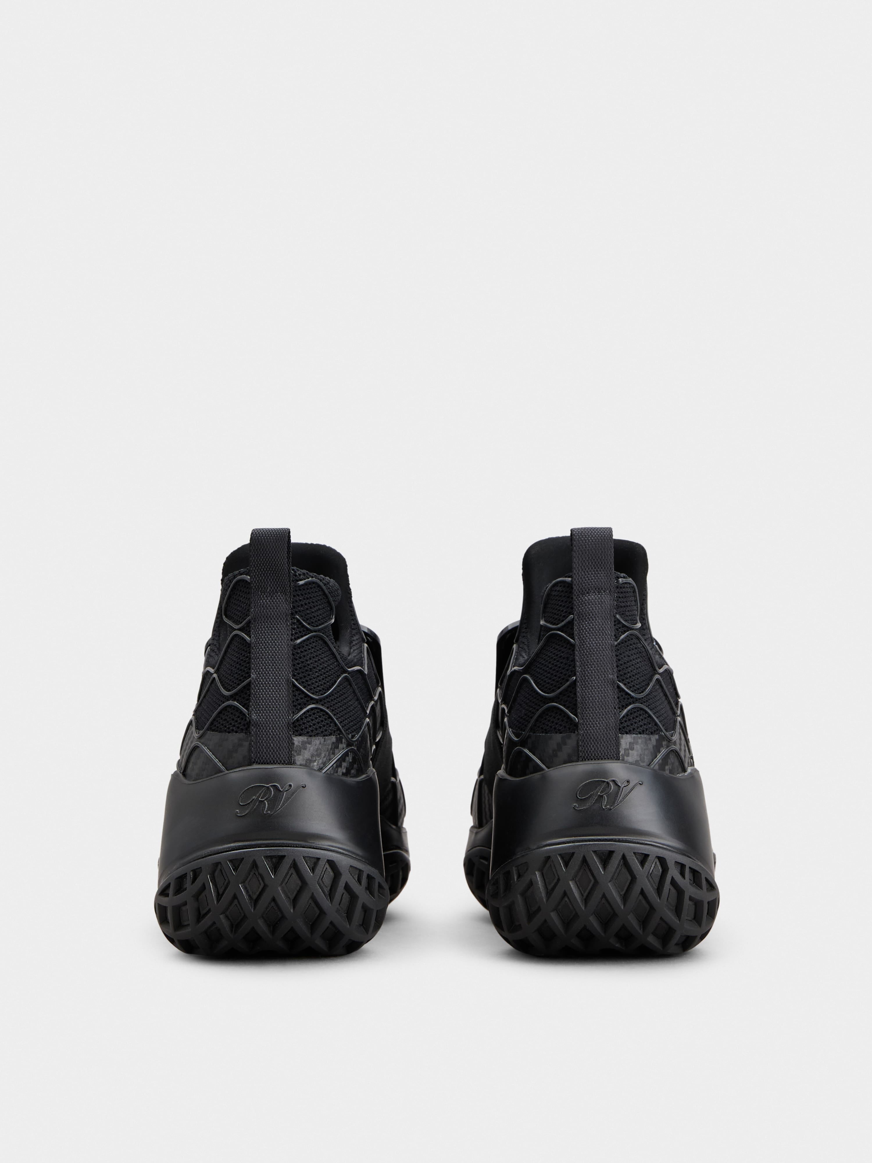 Viv' Run Technical Lacquered Buckle Sneakers in Technical Fabric - 5