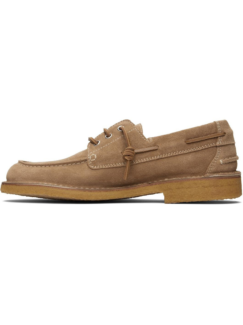 DSQUARED2 Tan Neoclassic Boat Shoes outlook