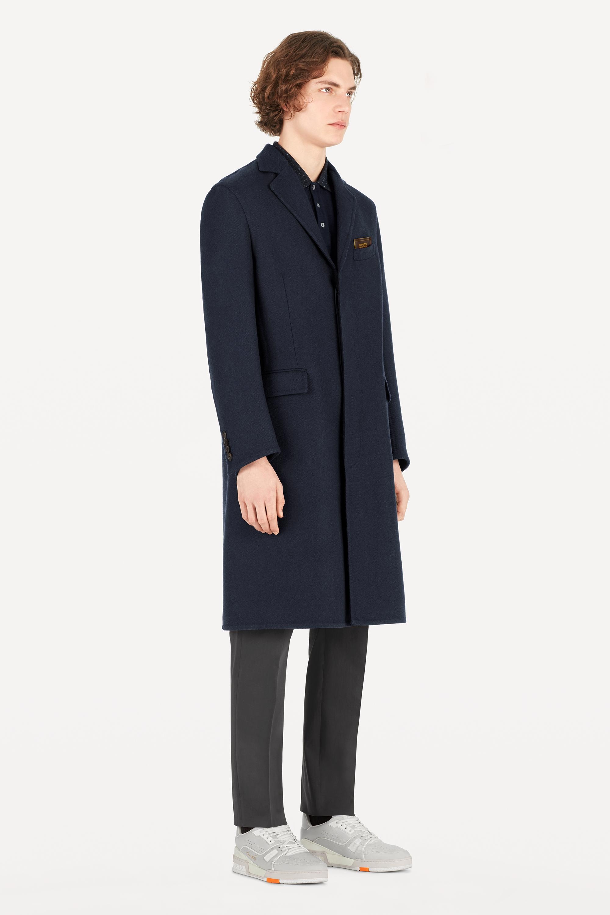 DOUBLEFACE MONOGRAM COAT - 5