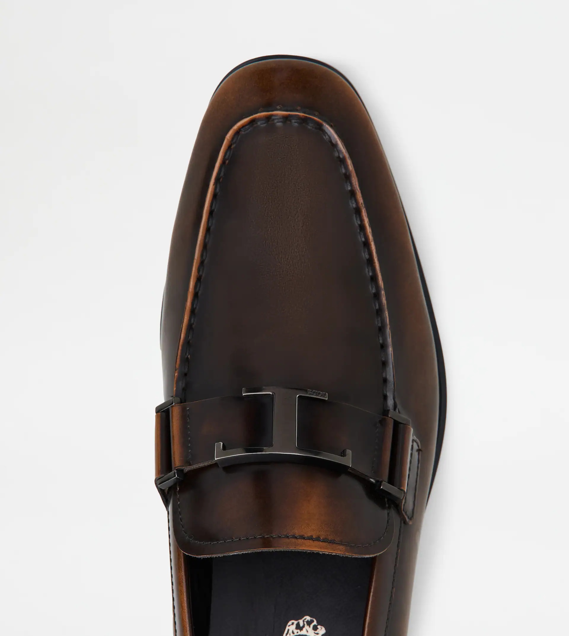 TIMELESS LOAFERS IN LEATHER - BROWN - 4