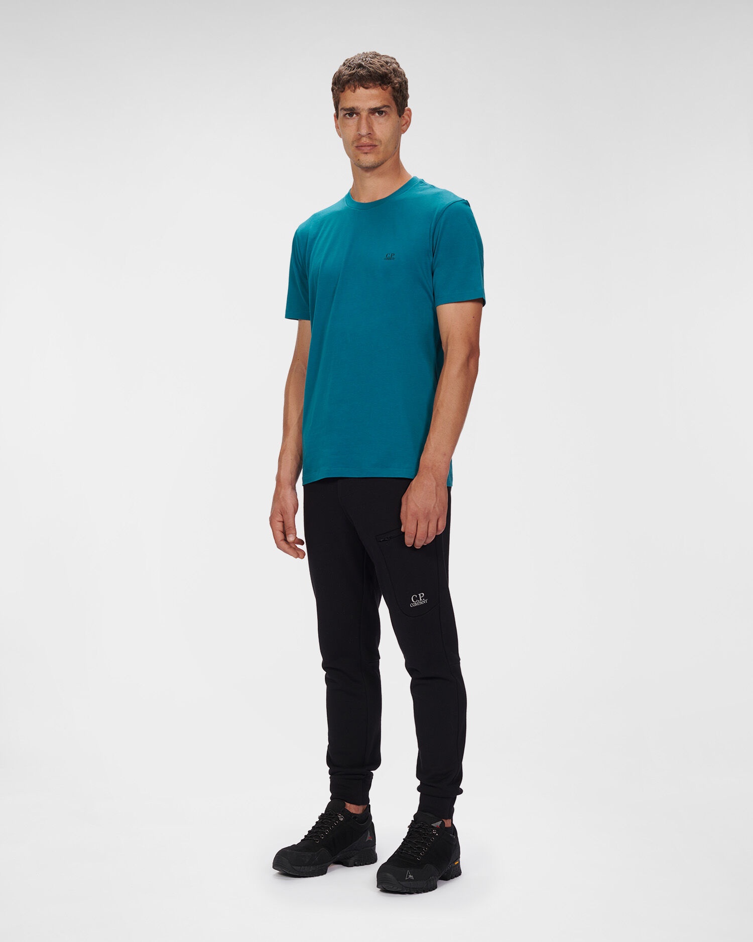 Diagonal Raised Fleece Track Pants - 3