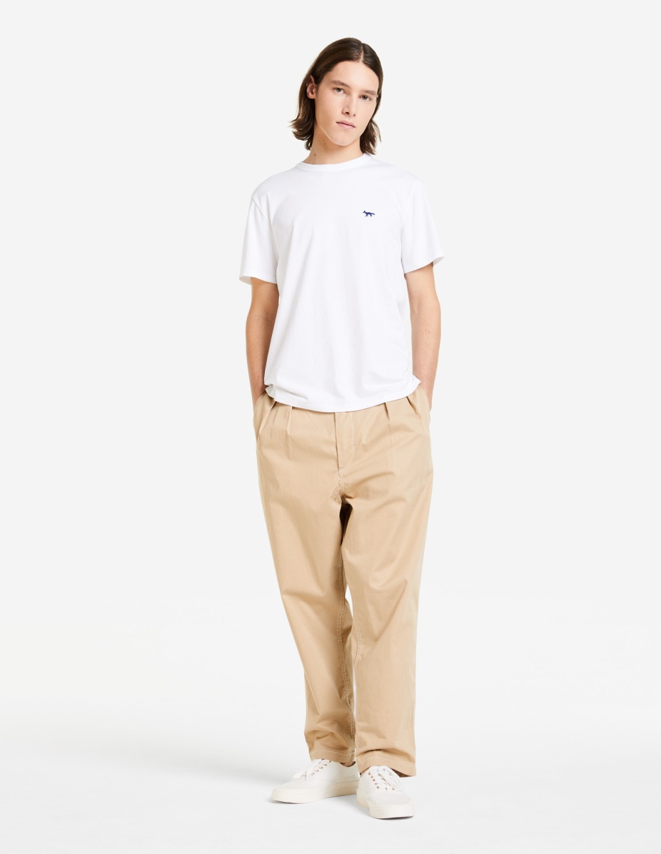 NAVY FOX PATCH CLASSIC TEE-SHIRT - 2