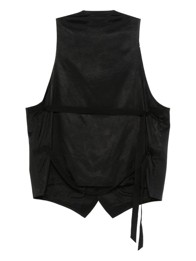 Ann Demeulemeester button-fastening waistcoat outlook
