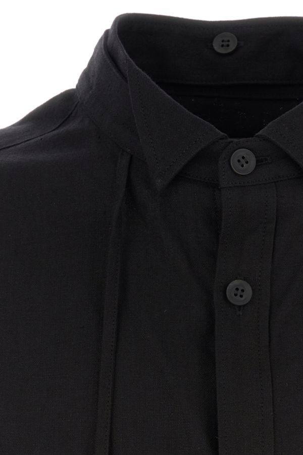 Black cotton shirt - 3