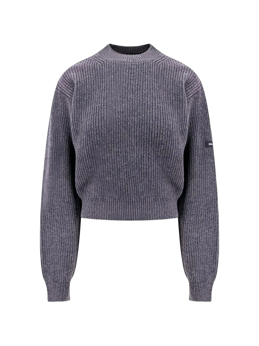logo-patch sweater - 1