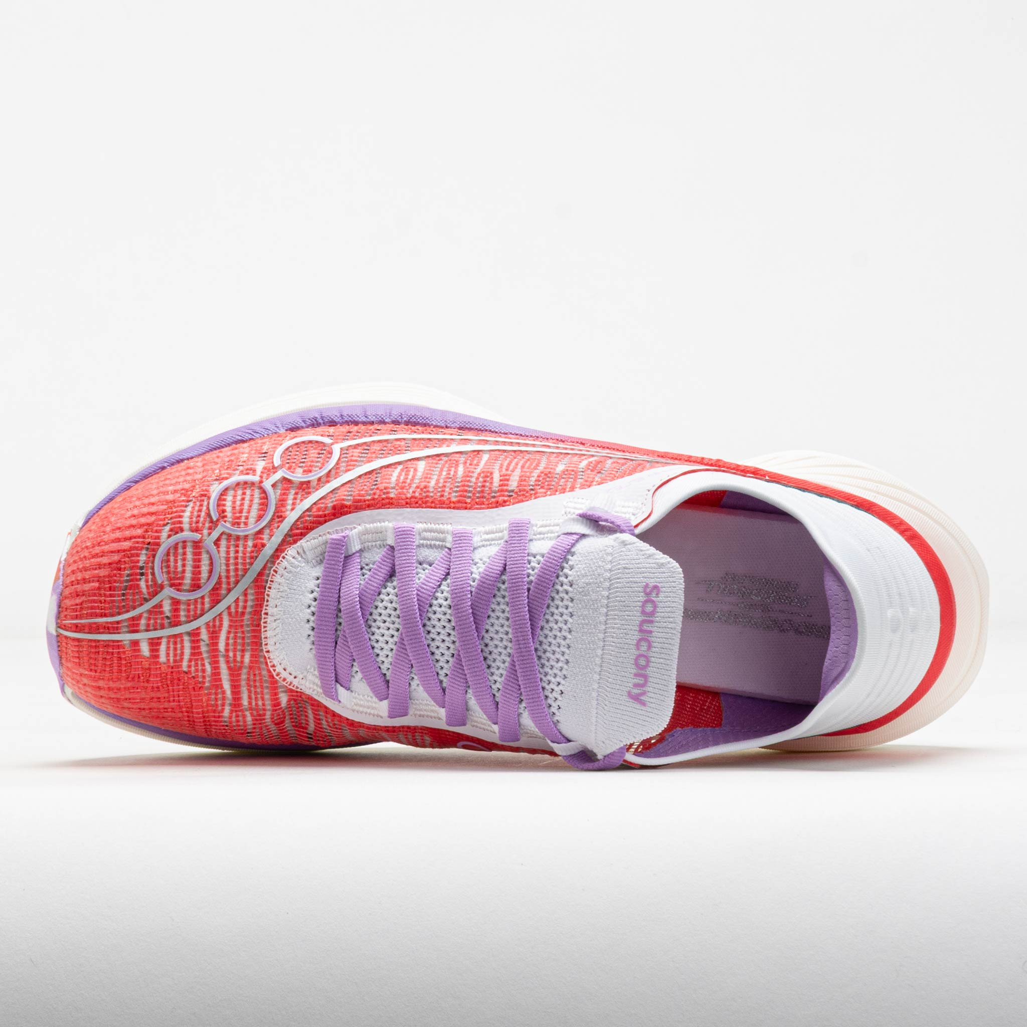 Saucony Endorphin Elite 2 Unisex Coral/White - 3