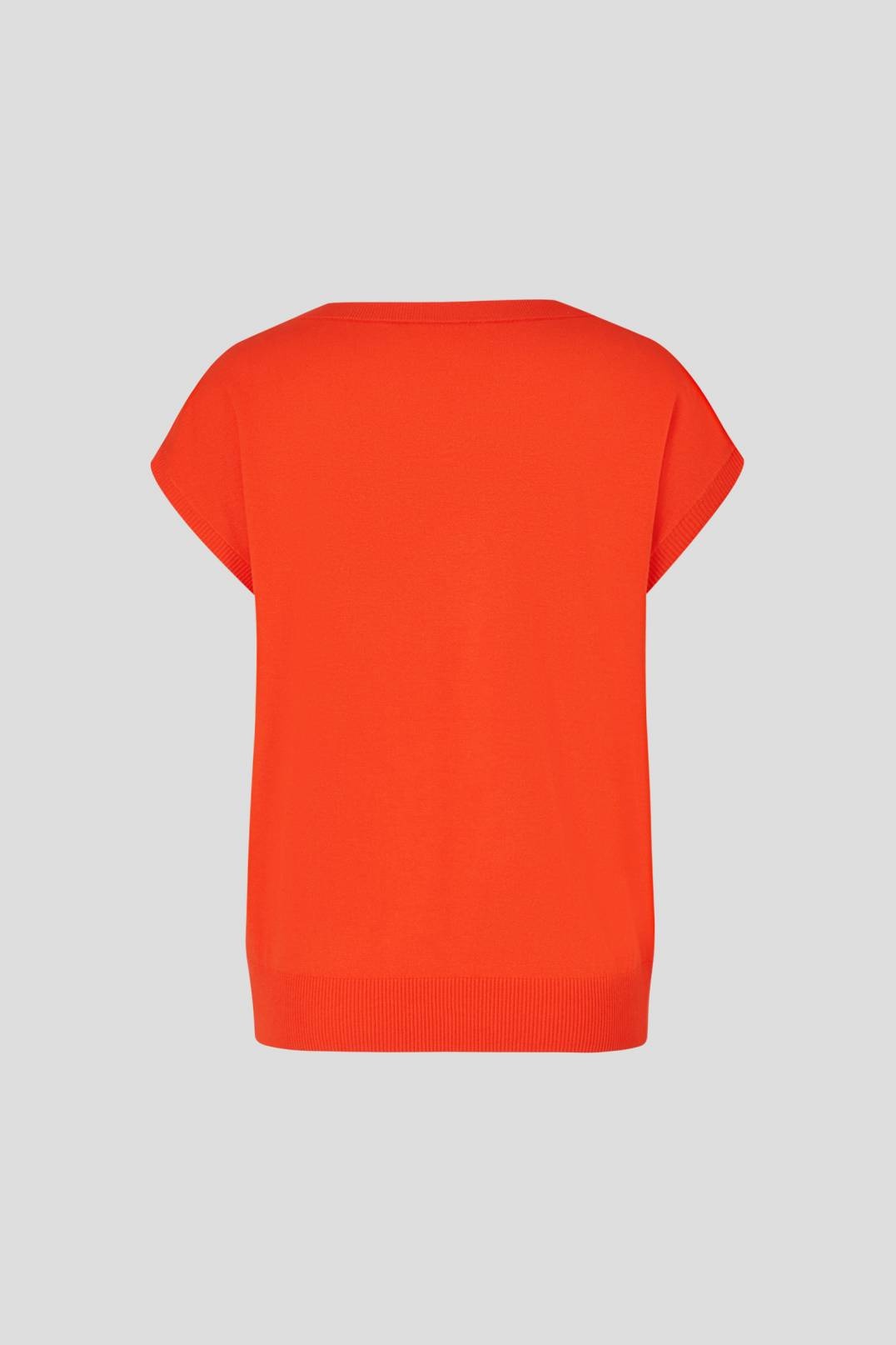 SEIJA KNITTED TOP IN WATERMELON RED - 5
