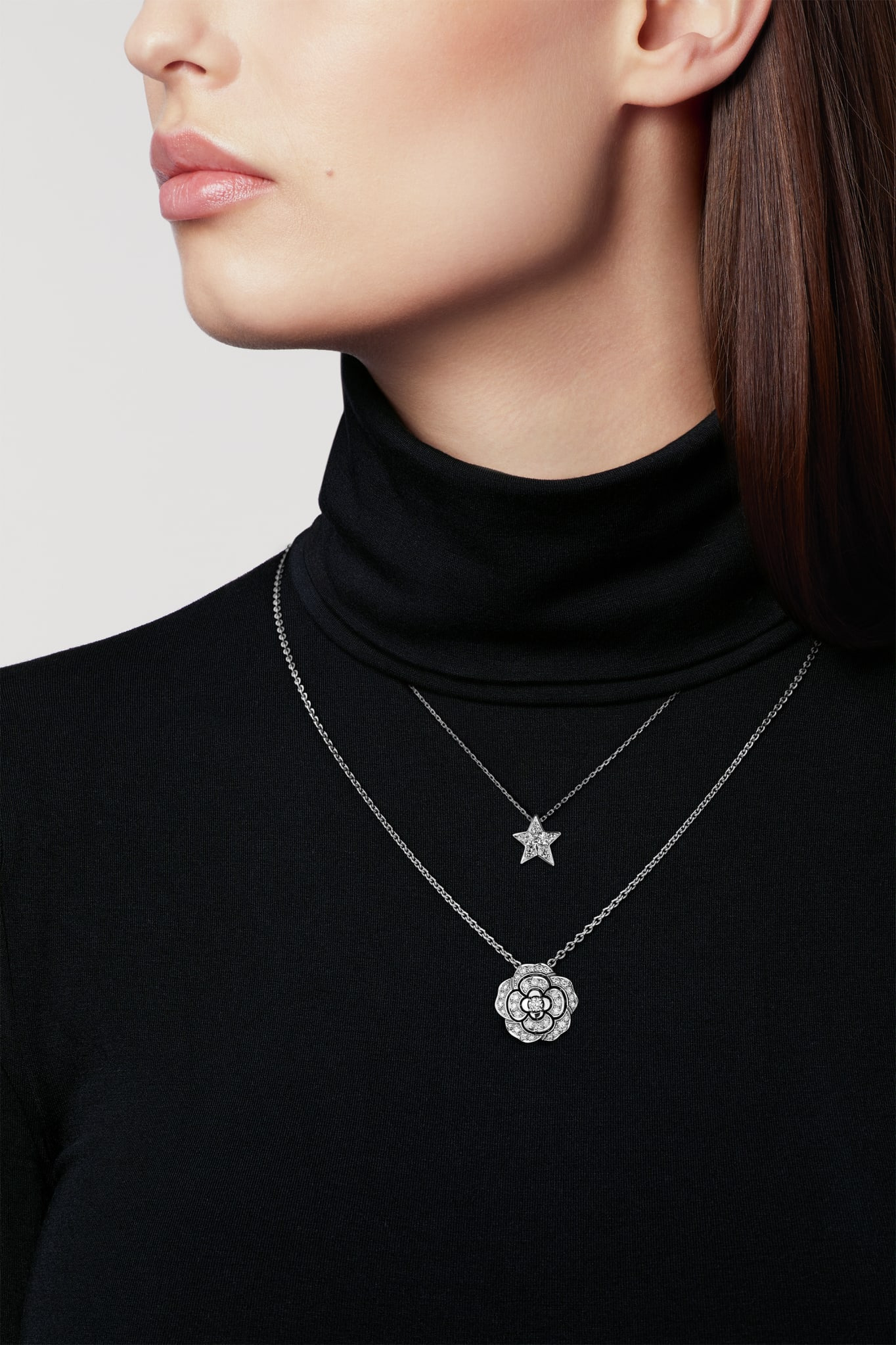Bouton de Camélia necklace - 4