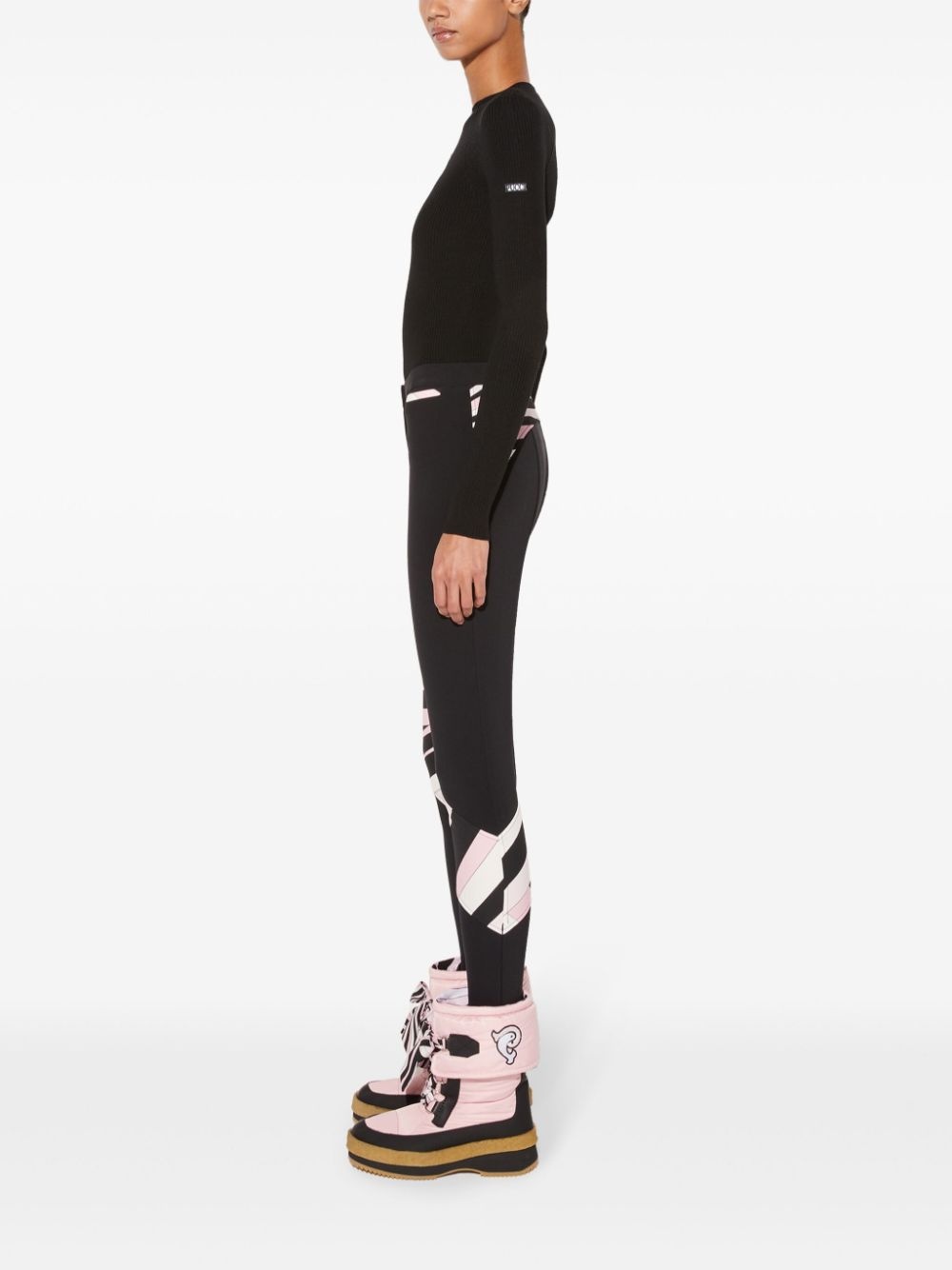 Iride-print trousers - 3