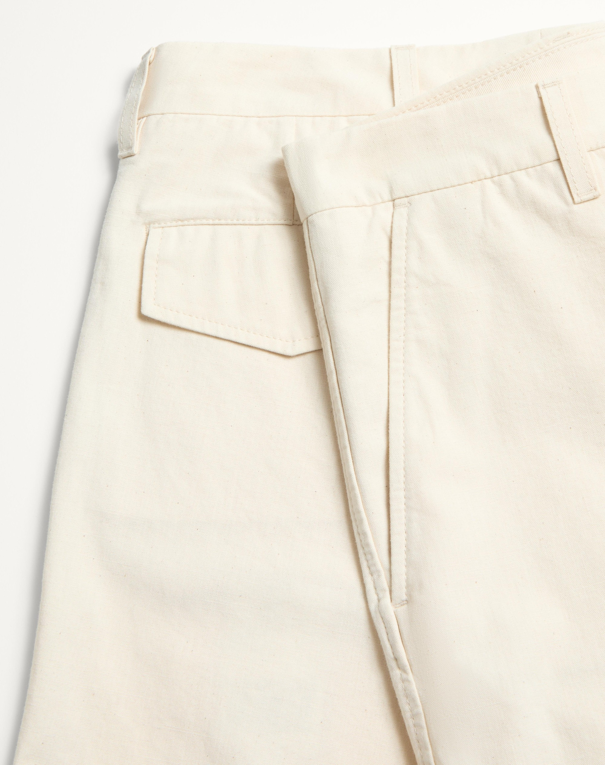 CUFFED DENIM BERMUDA SHORTS - 2