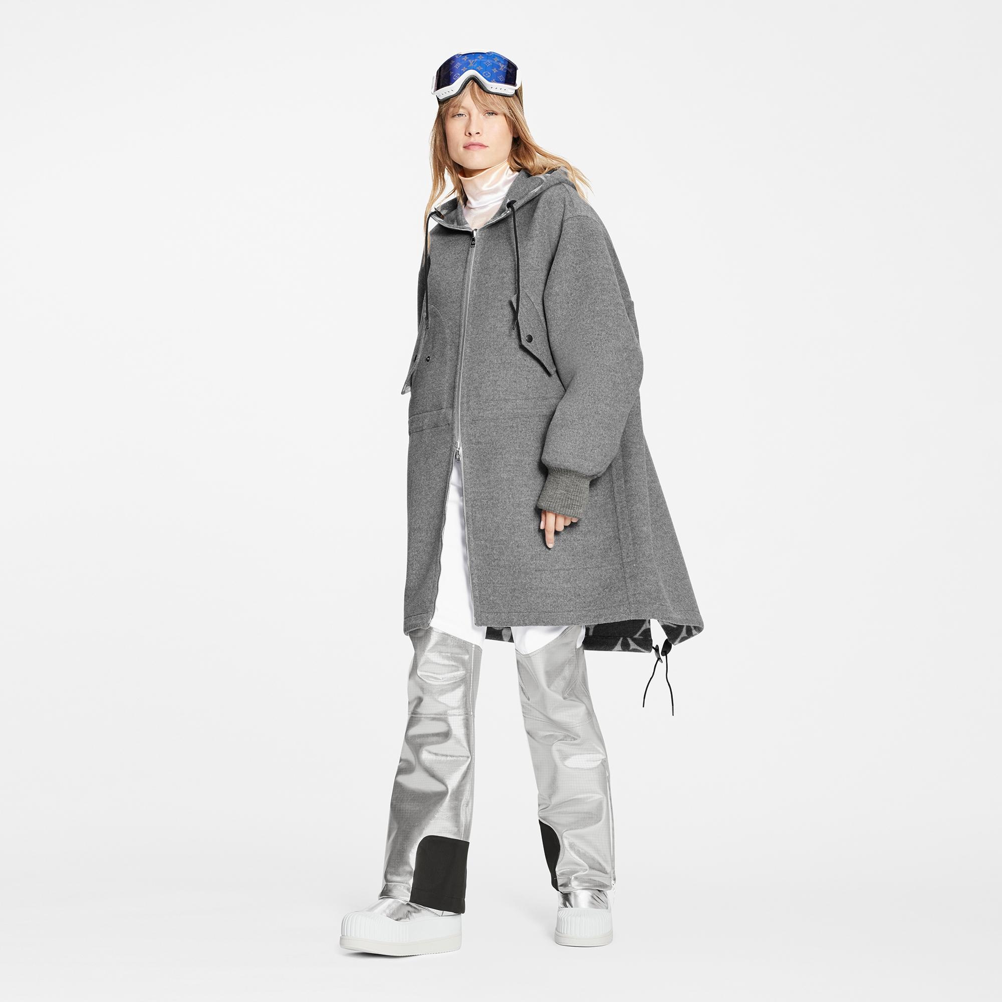 Reversible Monogram Cashgora Parka - 4