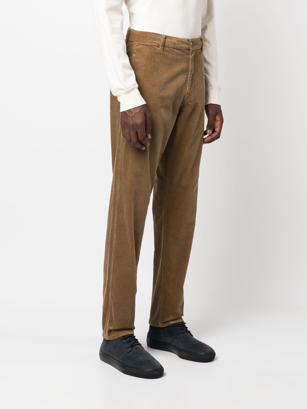 mid-rise corduroy trousers - 3