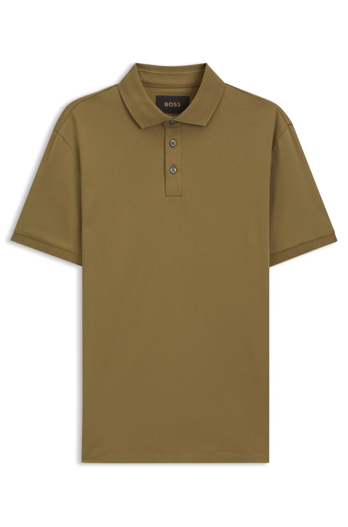 MERCERIZED-COTTON POLO SHIRT - 1