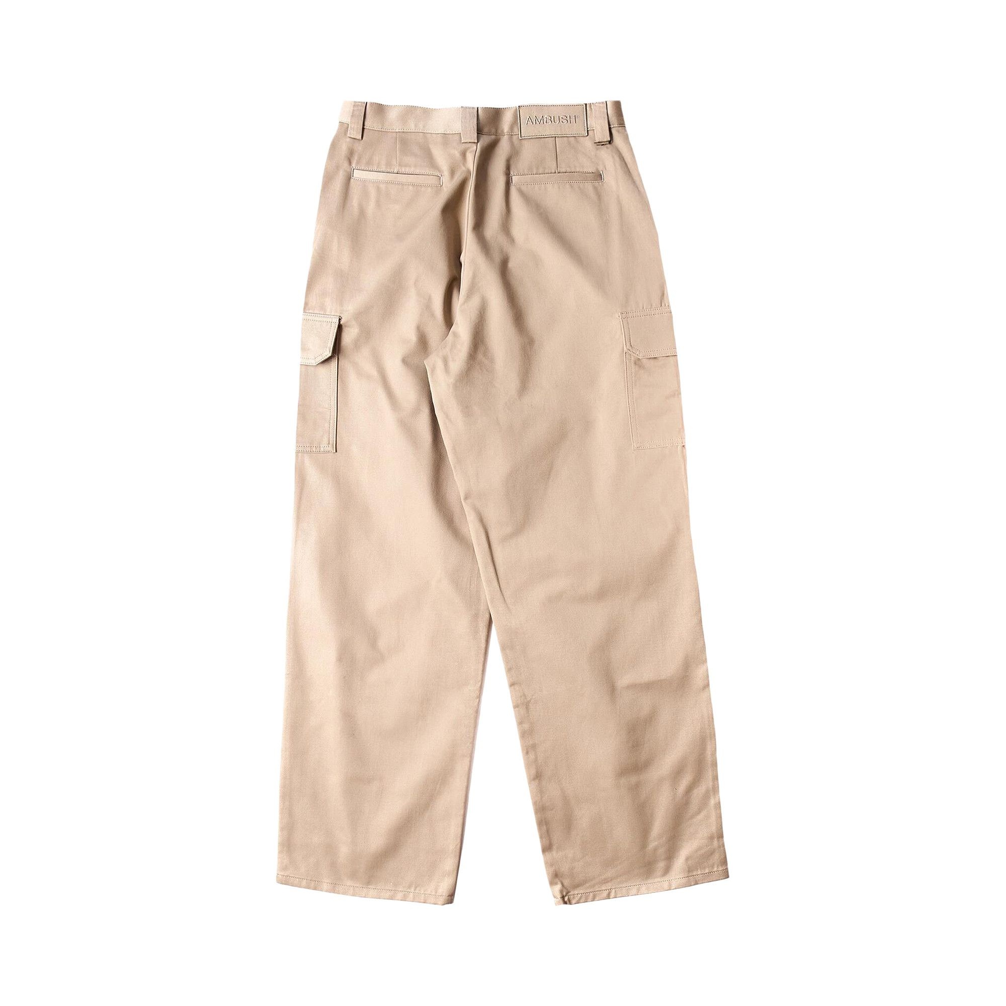 Ambush Chinos Cargo Pants 'Natural' - 2