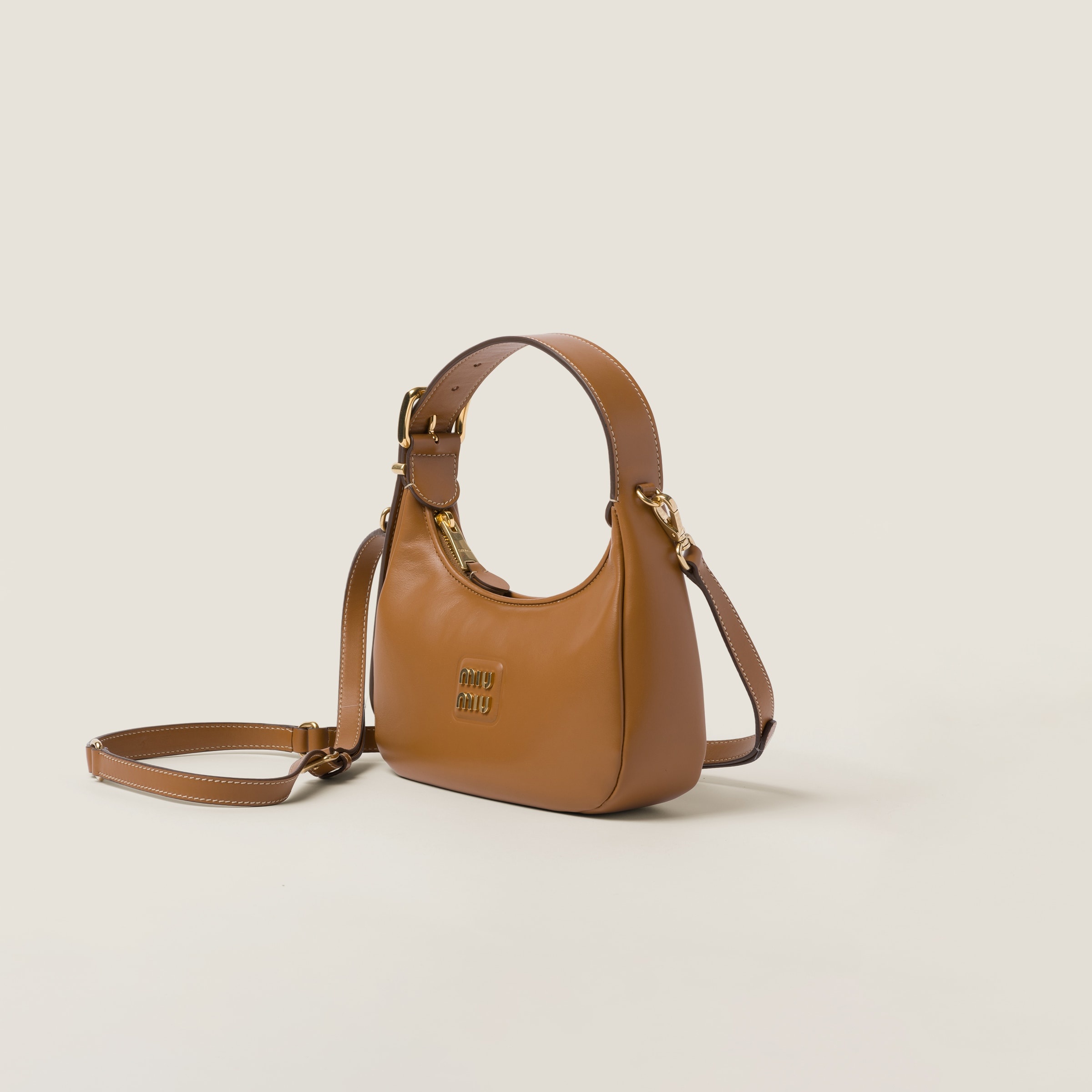 Leather hobo bag - 2