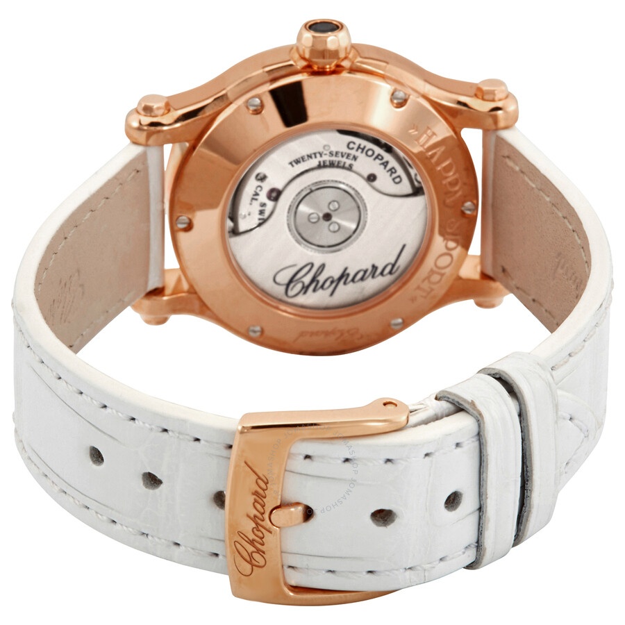 Chopard Happy Sport Automatic Diamond Ladies Watch 274893 5009 WH - 3