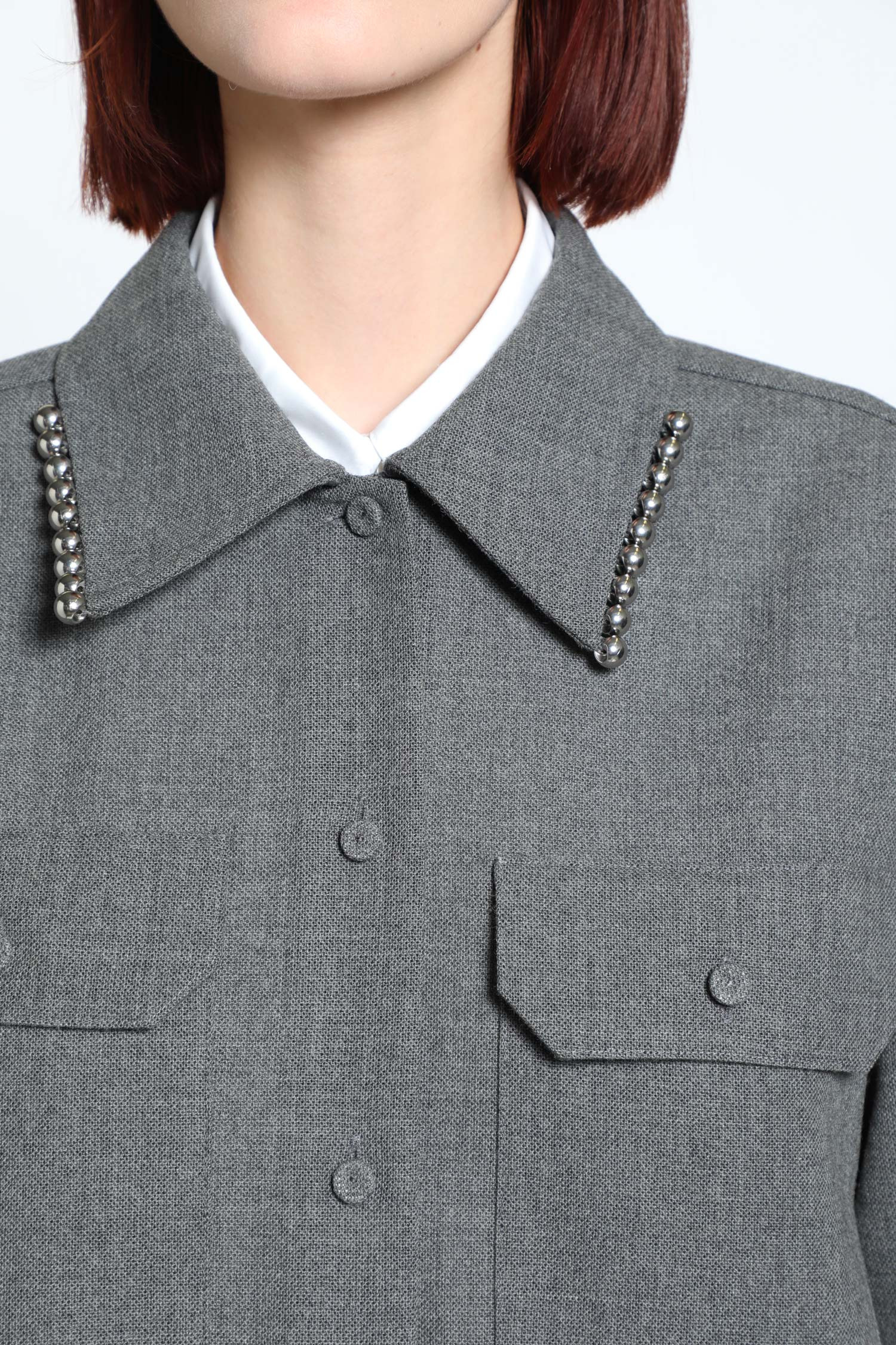 Wool Canvas Shirt - 4