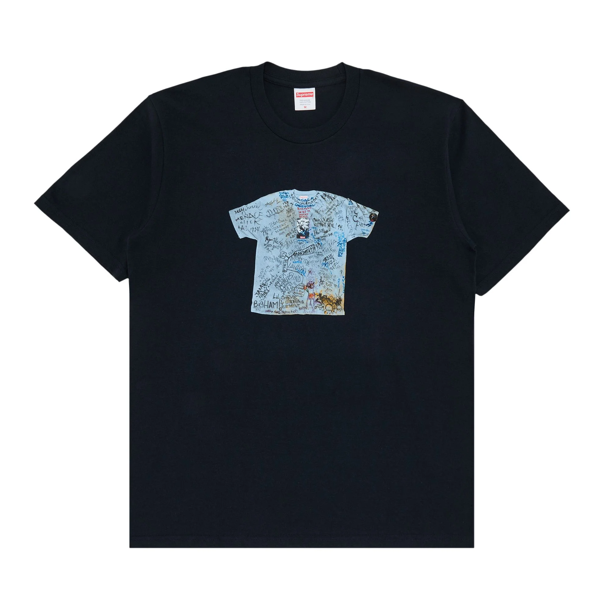 Supreme First Tee 'Navy' - 1