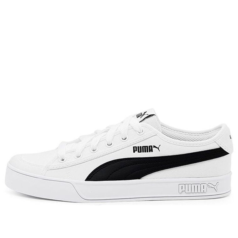 PUMA Smash v2 Vulc CV 'White Black' 365968-02 - 1
