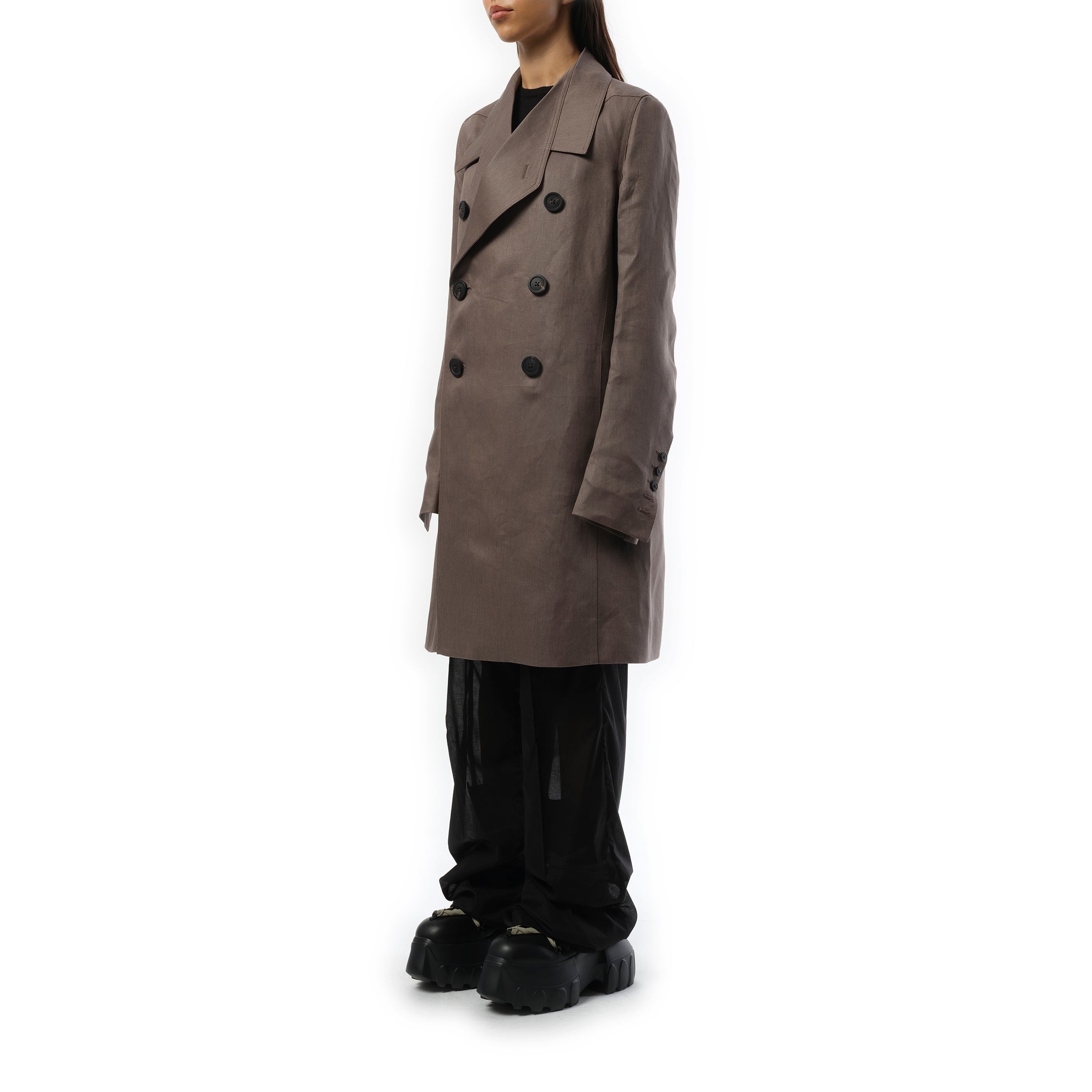 Officer Coat in Dust - 4