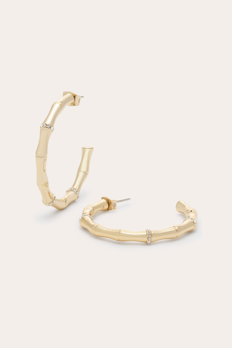 RAMY BROOK Chiara Pave Hoops outlook