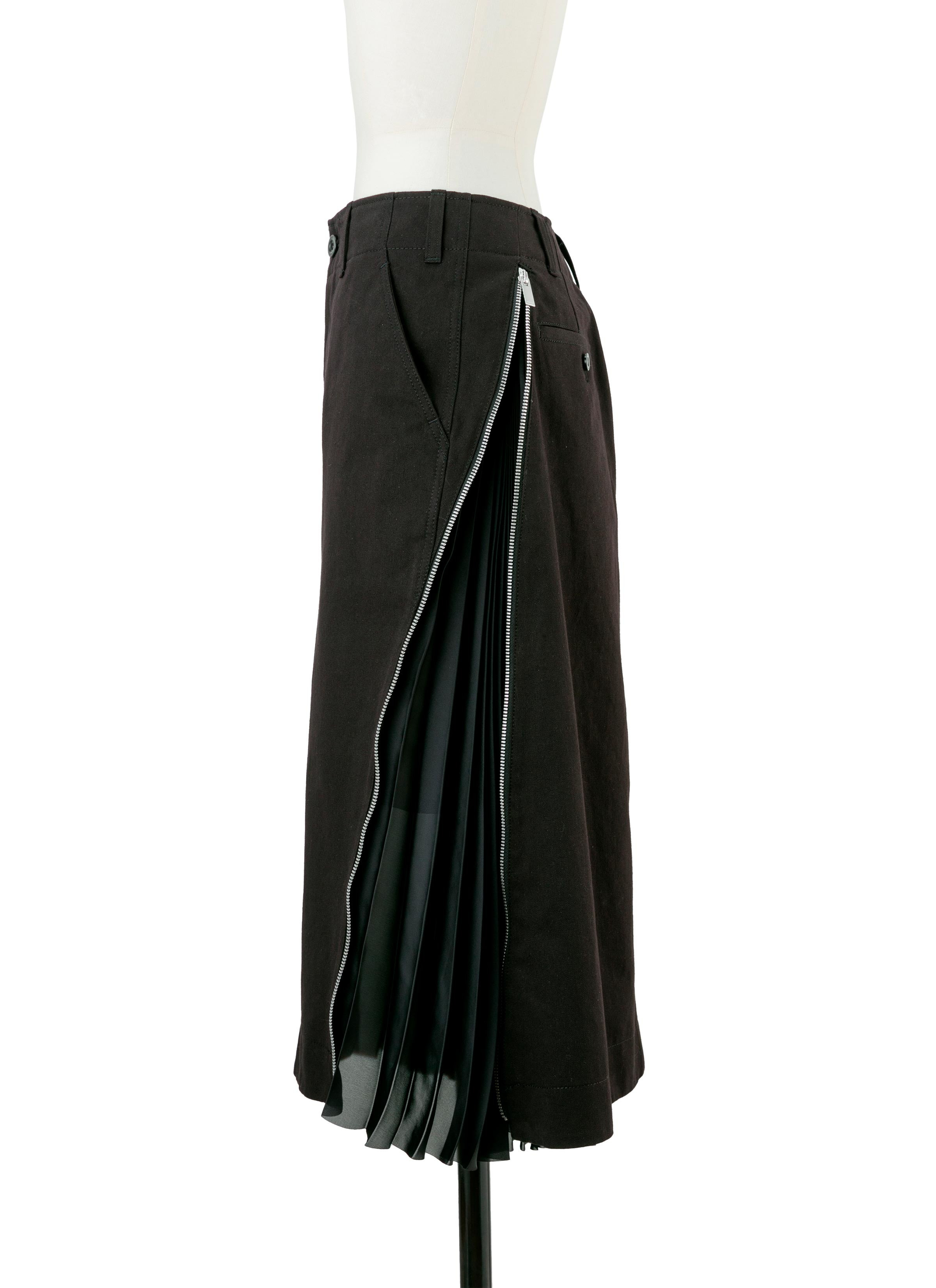 Cotton Chino Skirt - 4