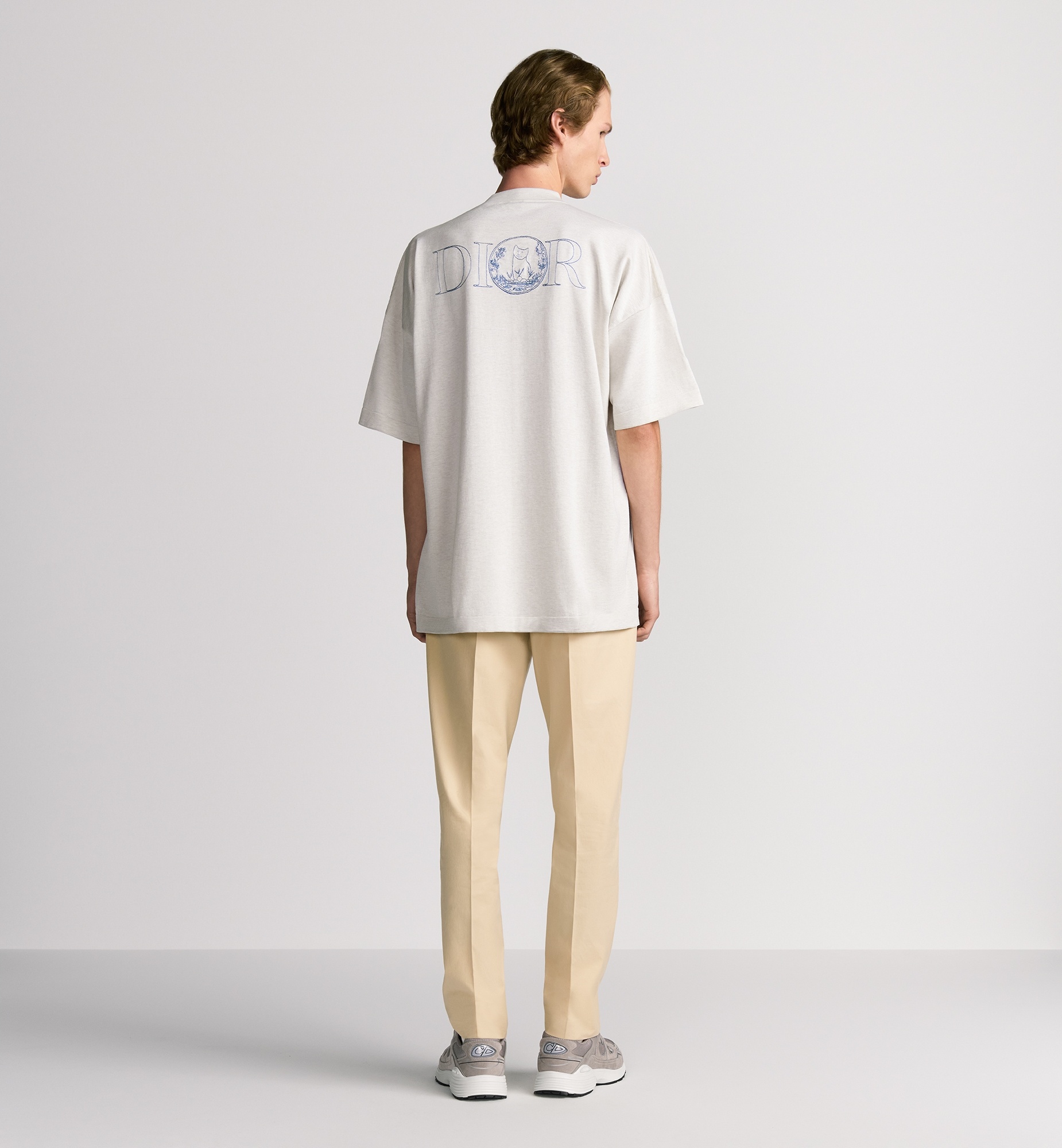 DIOR AND HYLTON NEL Knit T-Shirt, Oversized Fit - 4