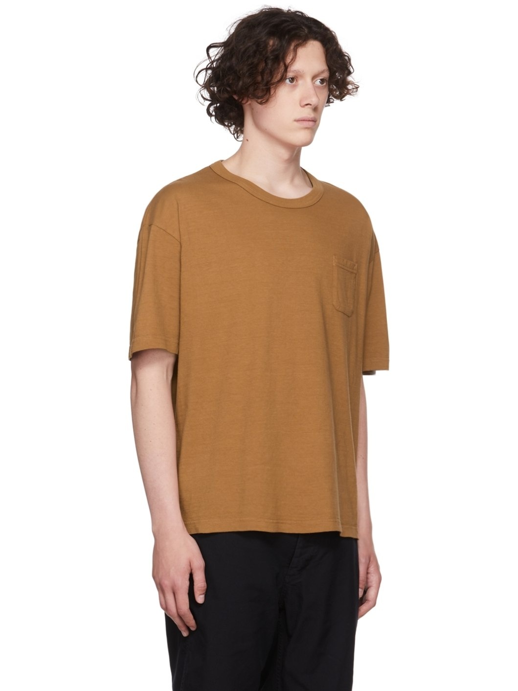 Brown Cotton T-Shirt - 2