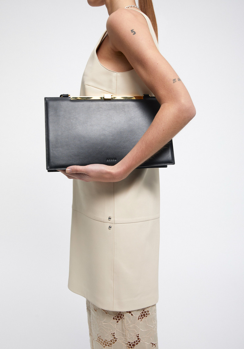 EDEN Leather evening clutch 3